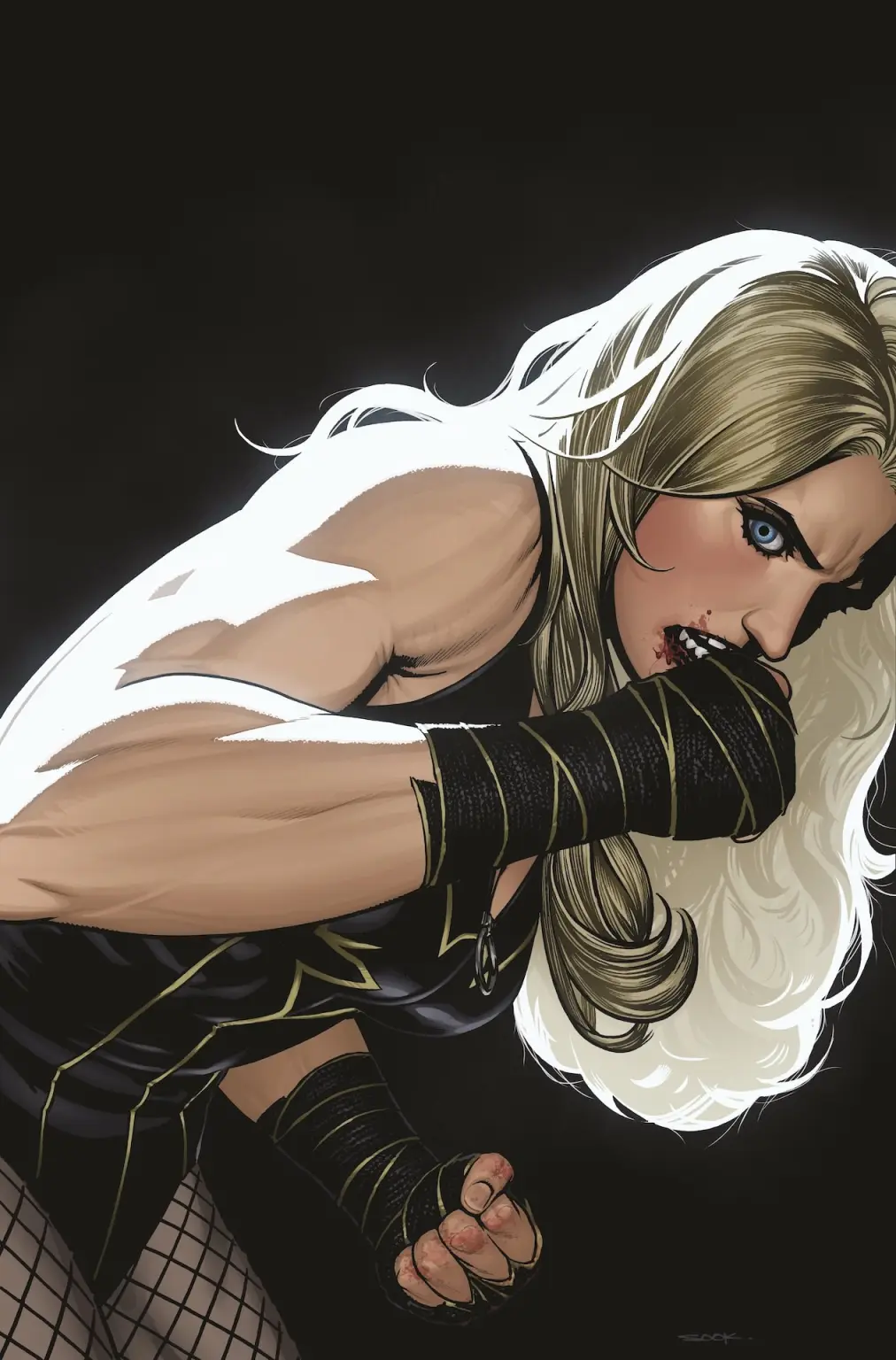 Black Canary: Best of the Best #1 cover by Ryan Sook.