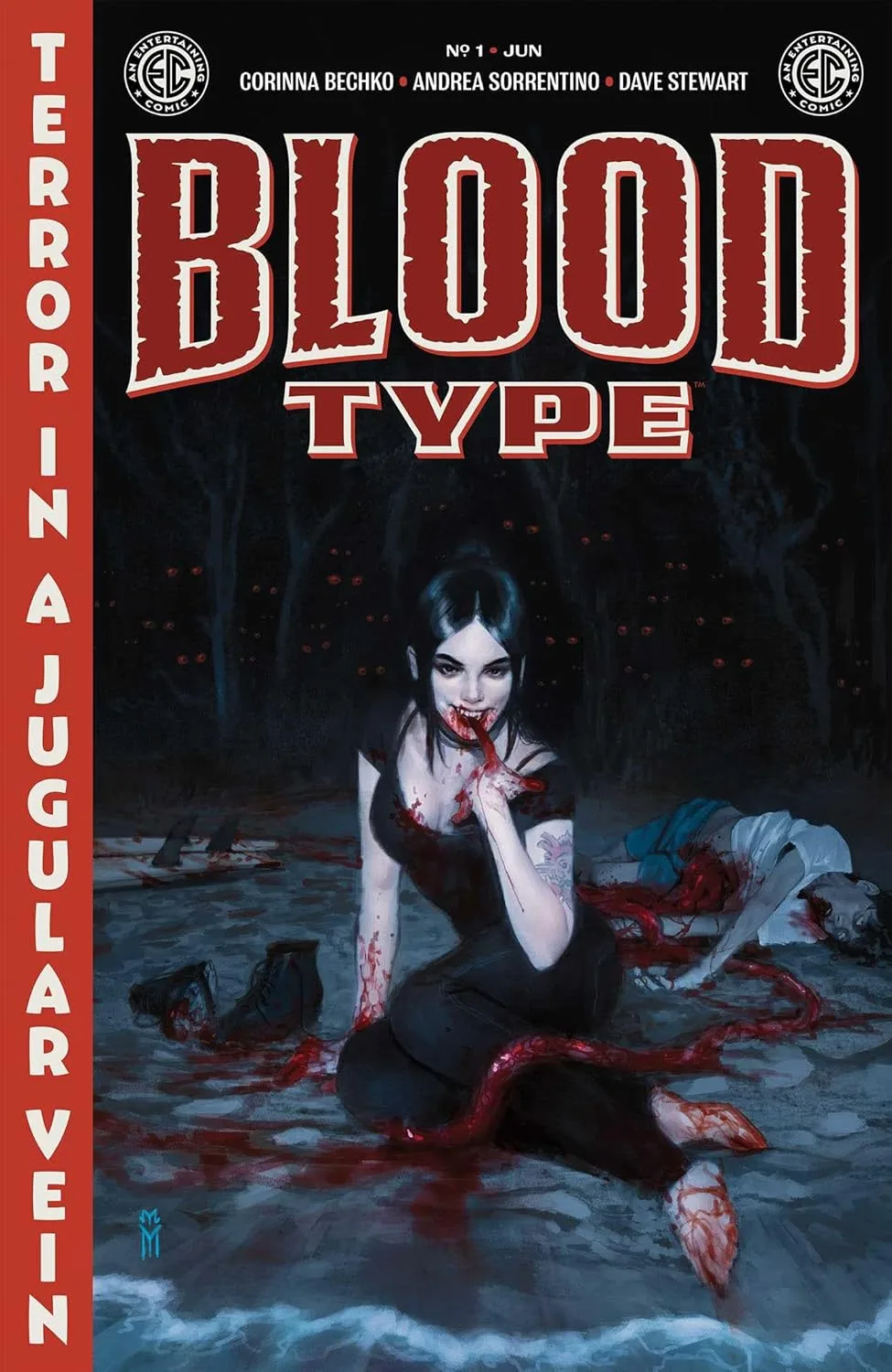 Blood Type #1 cover by Miguel Mercado.