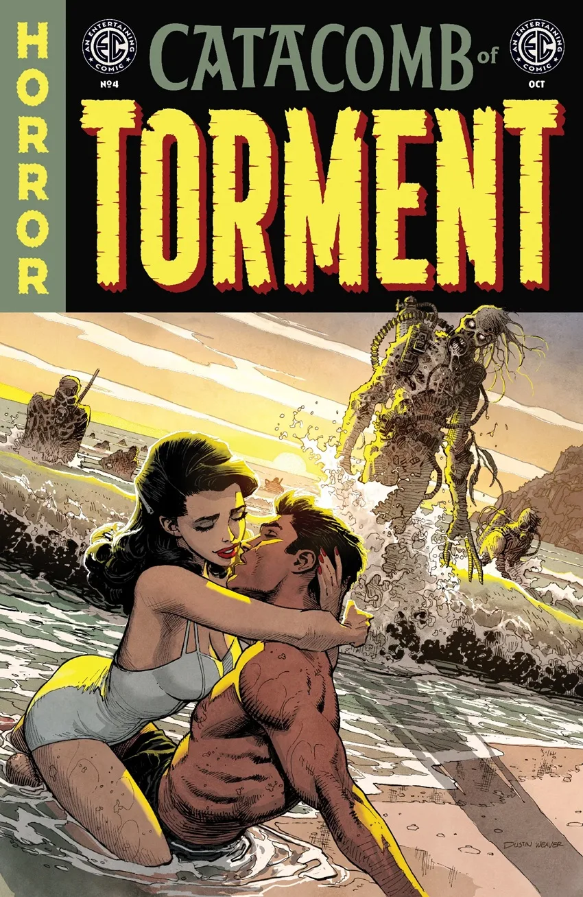 Catacomb of Torment #4 cover by Dustin Weaver.