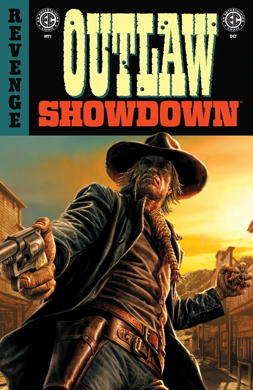 Outlaw Showdown #1 cover by Lee Bermejo.