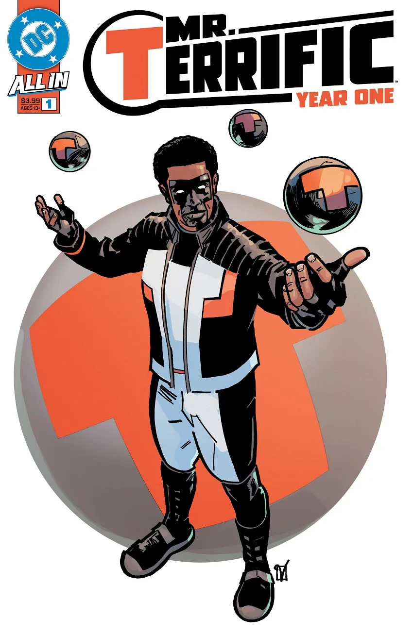 Mr. Terrific: Year One #1 cover by Valentine De Landro.