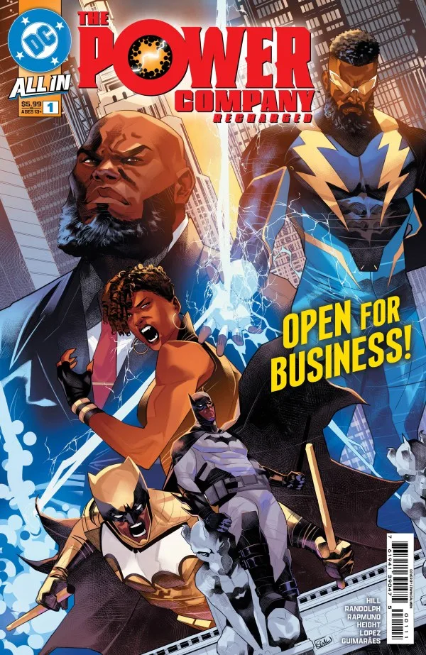 The Power Company: Recharged #1 cover by Edwin Galmon.