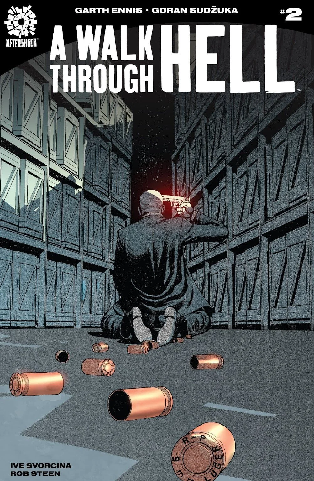A Walk Through Hell #2 cover by Goran Sudžuka.