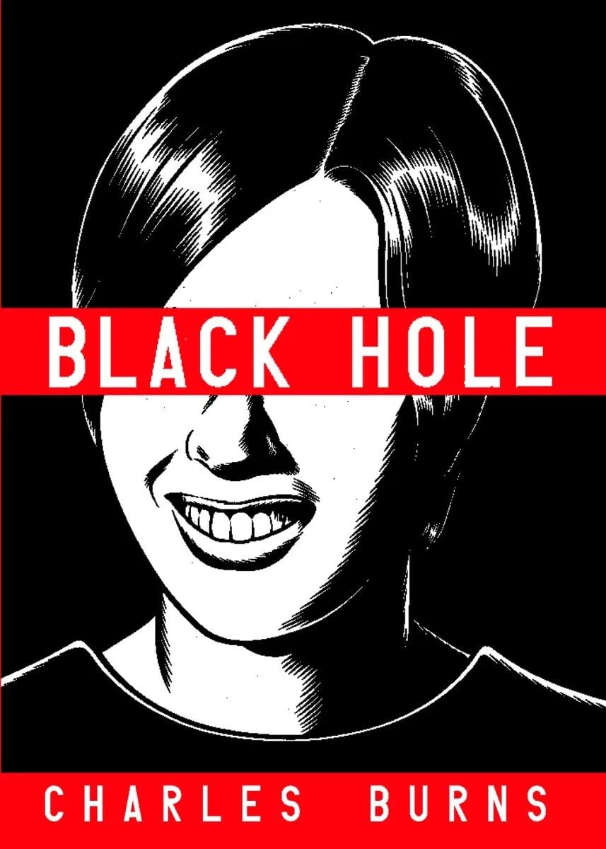 Black Hole cover by Charles Burns.