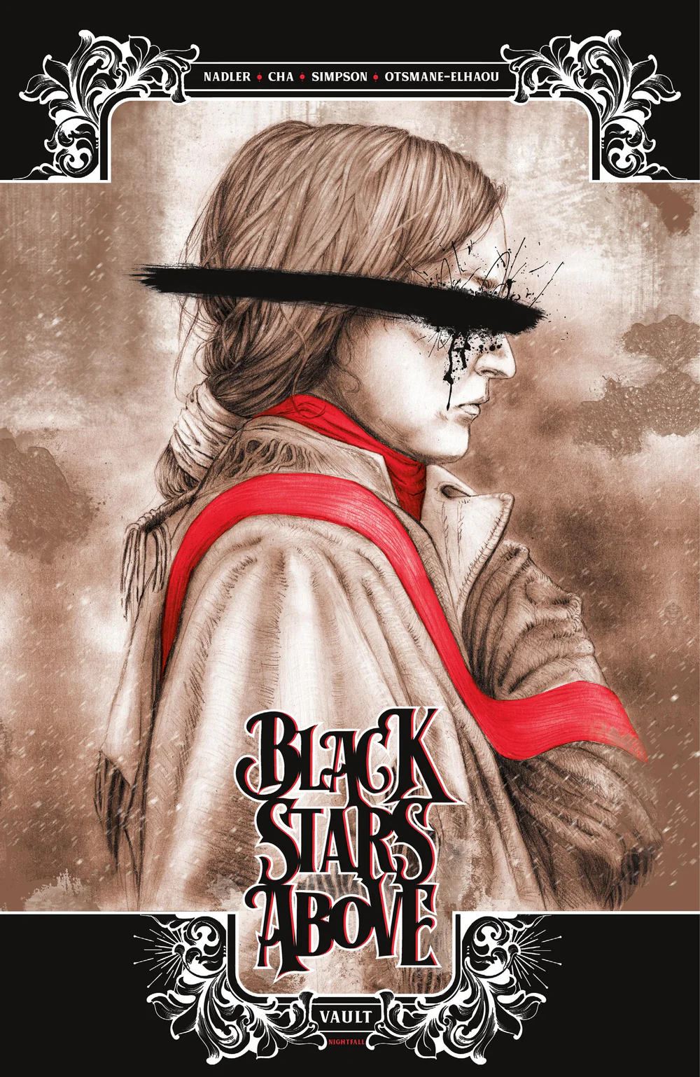 Black Stars Above: The Complete Series cover by Jenna Cha.
