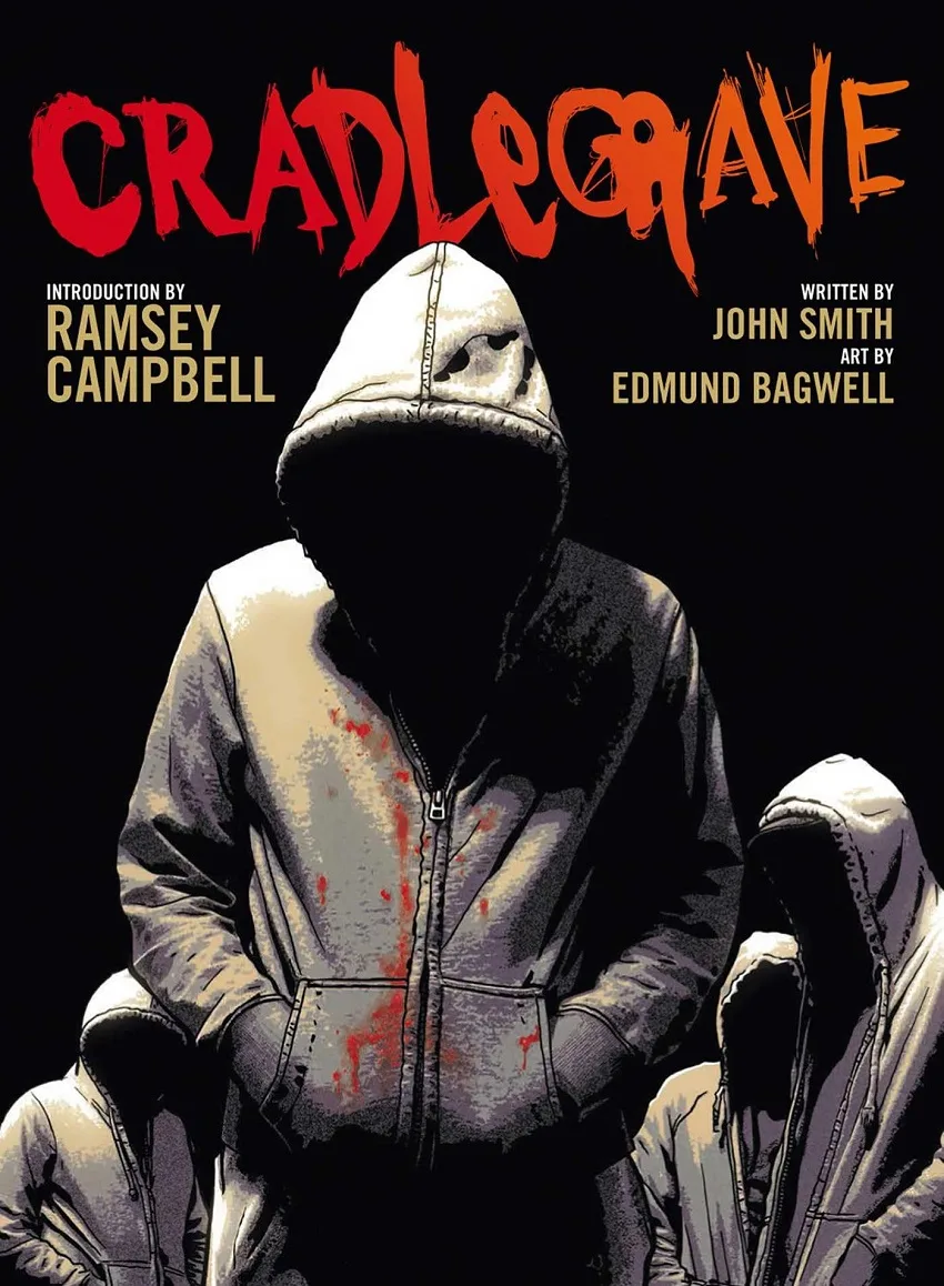 Cradlegrave trade paperback cover Edmund Bagwell.