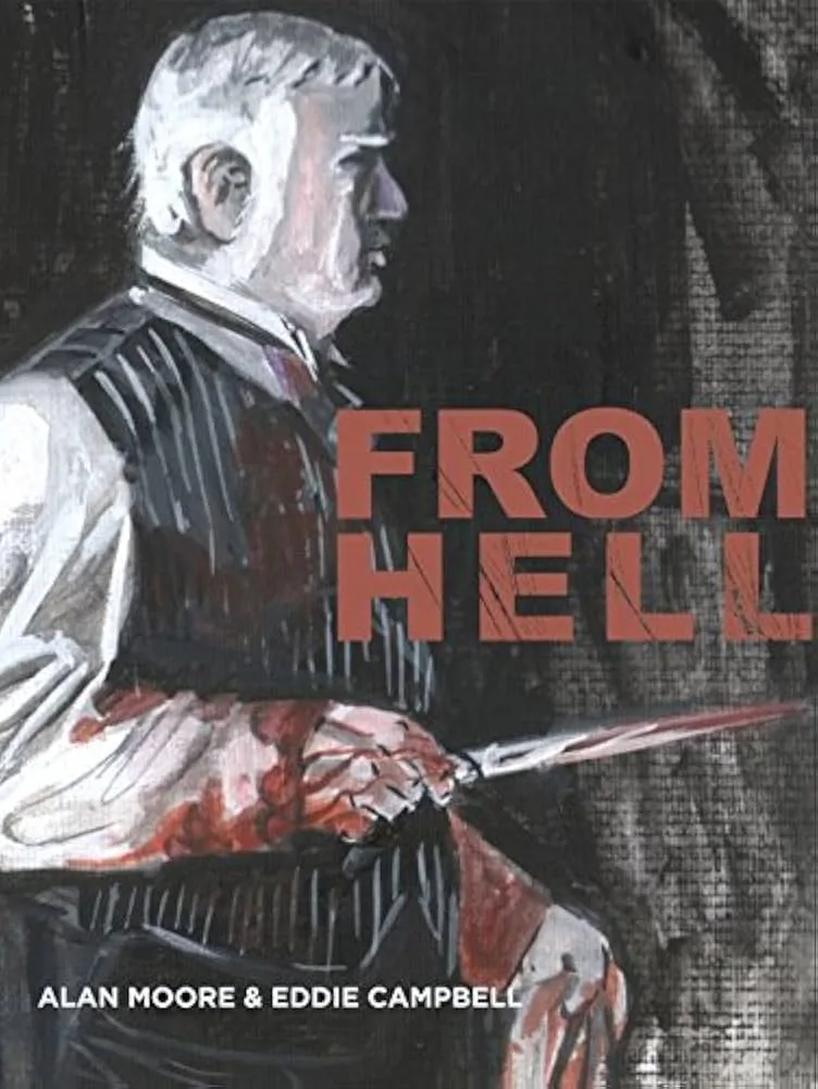 From Hell trade paperback cover by Eddie Campbell.