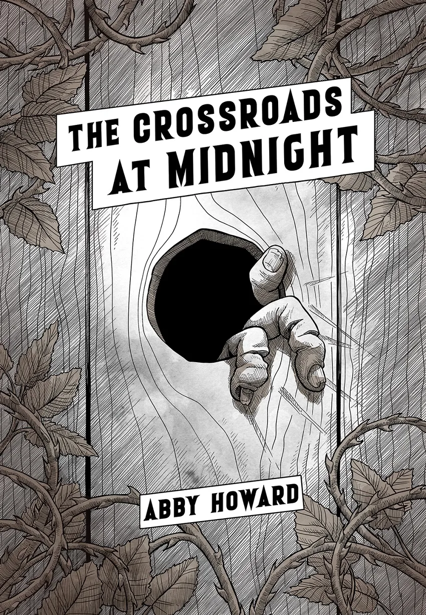 The Crossroads at Midnight cover by Abby Howard.