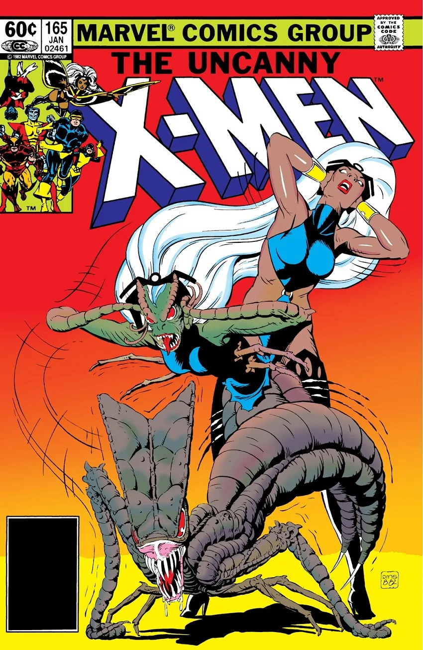 Uncanny X-Men #165 cover by Paul Smith.