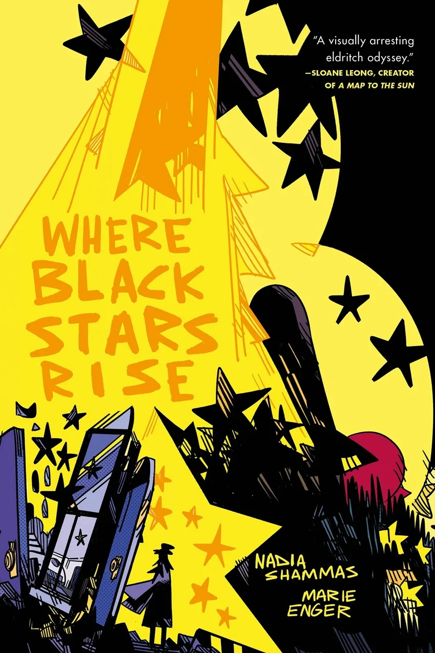 Where Black Stars Rise cover by Marie Engers.