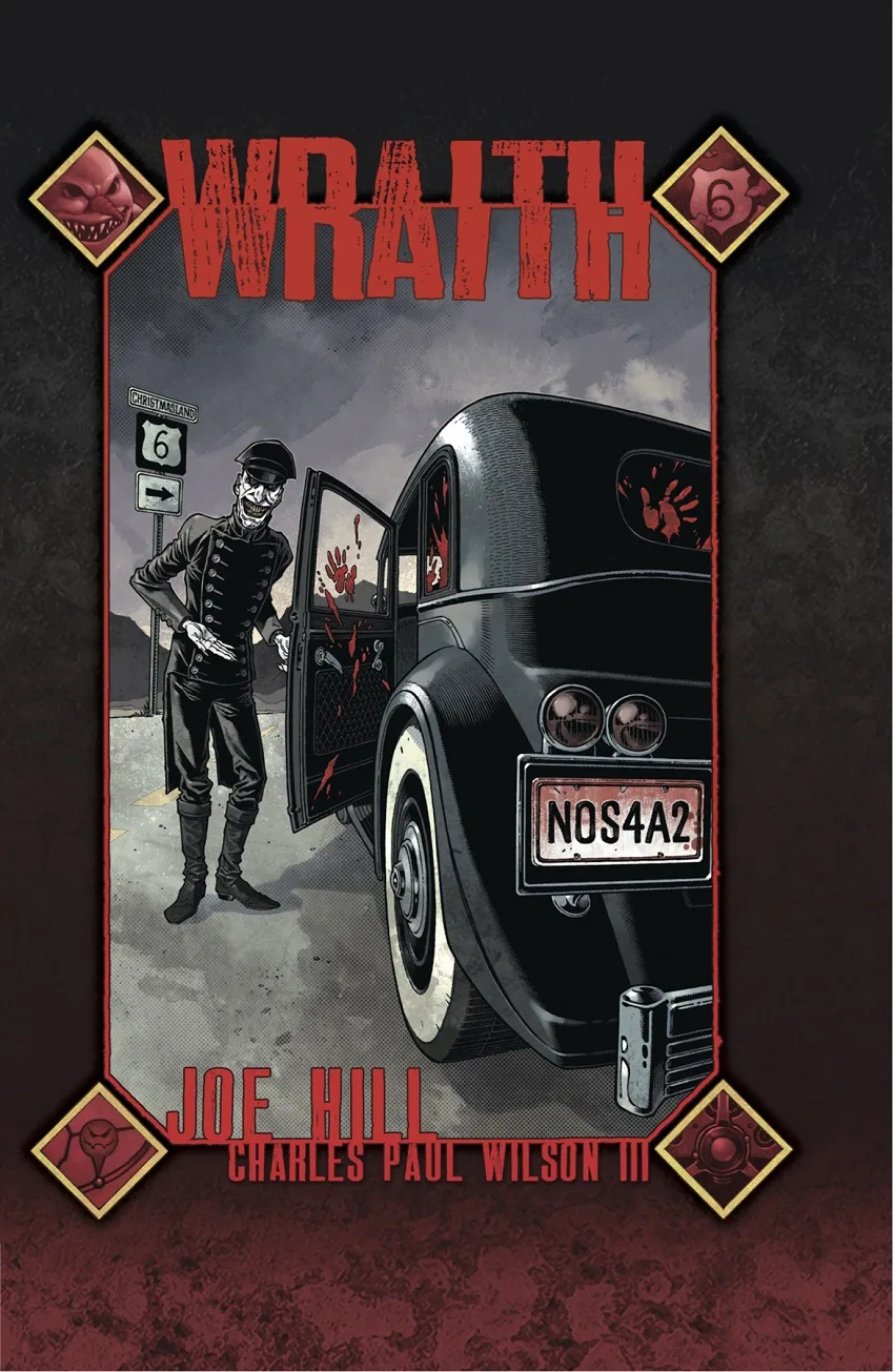 Wraith: Welcome to Christmasland hardcover by Gabriel Rodriguez.