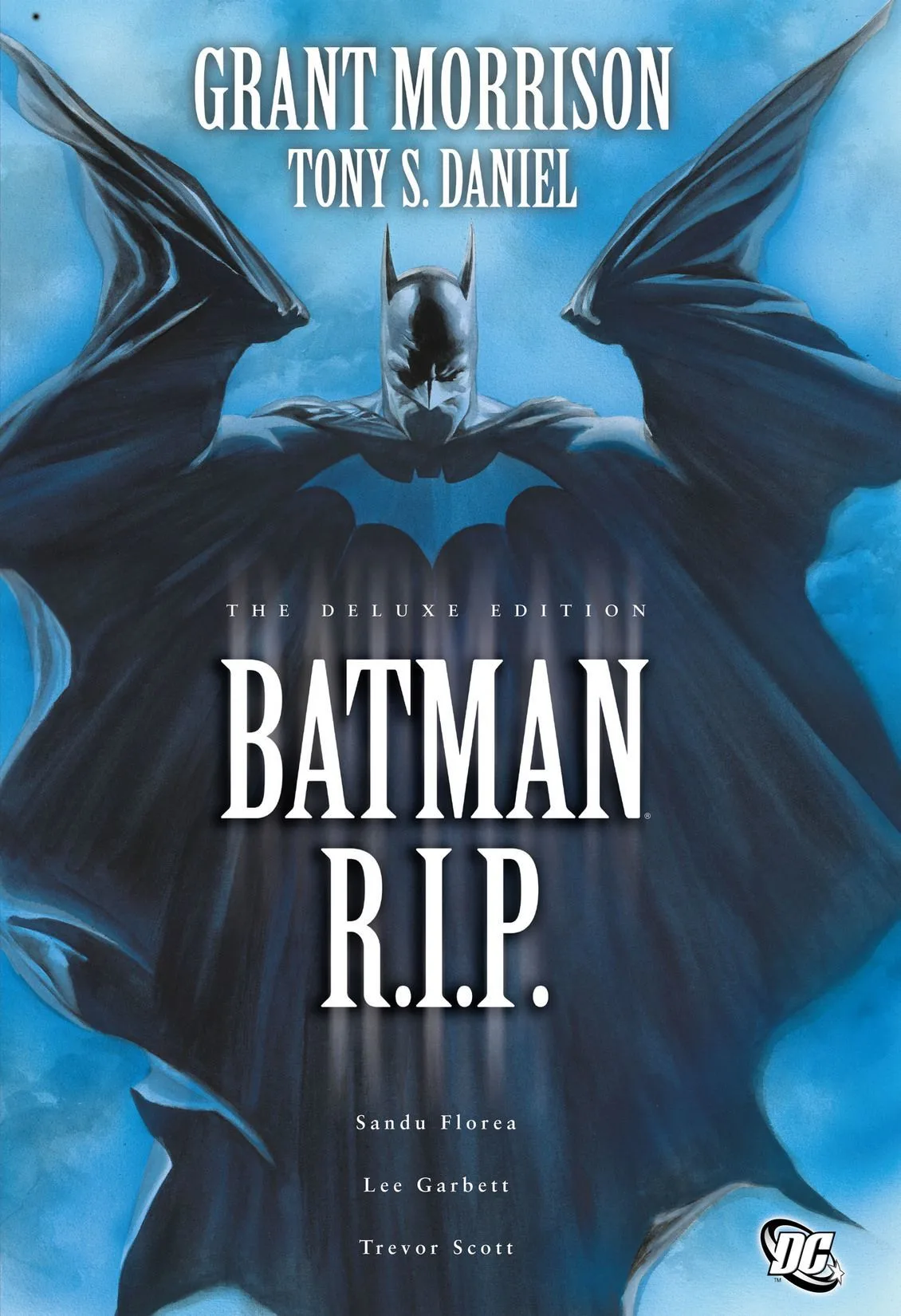 Batman R.I.P. collection cover by Alex Ross.