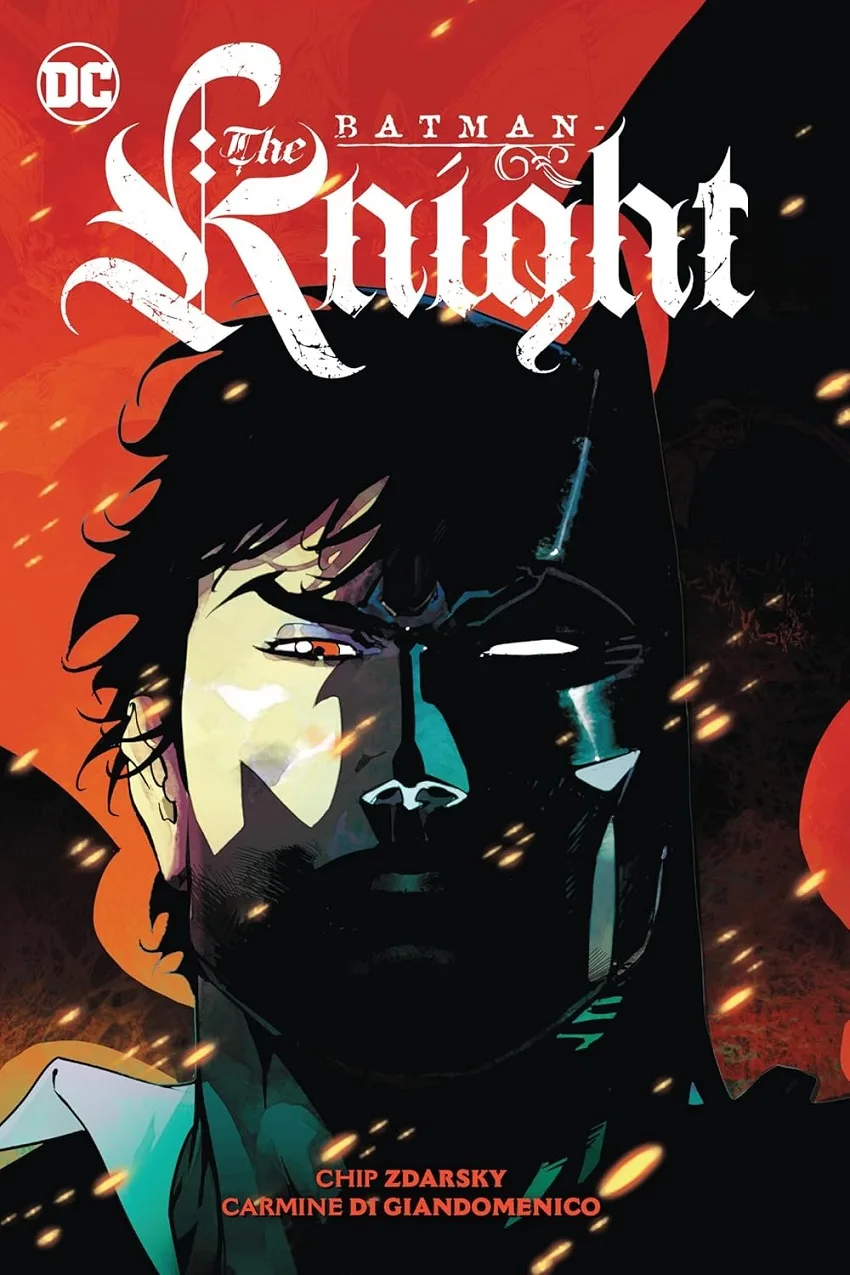 Batman: The Knight trade paperback cover by Carmine Di Giandomenico.