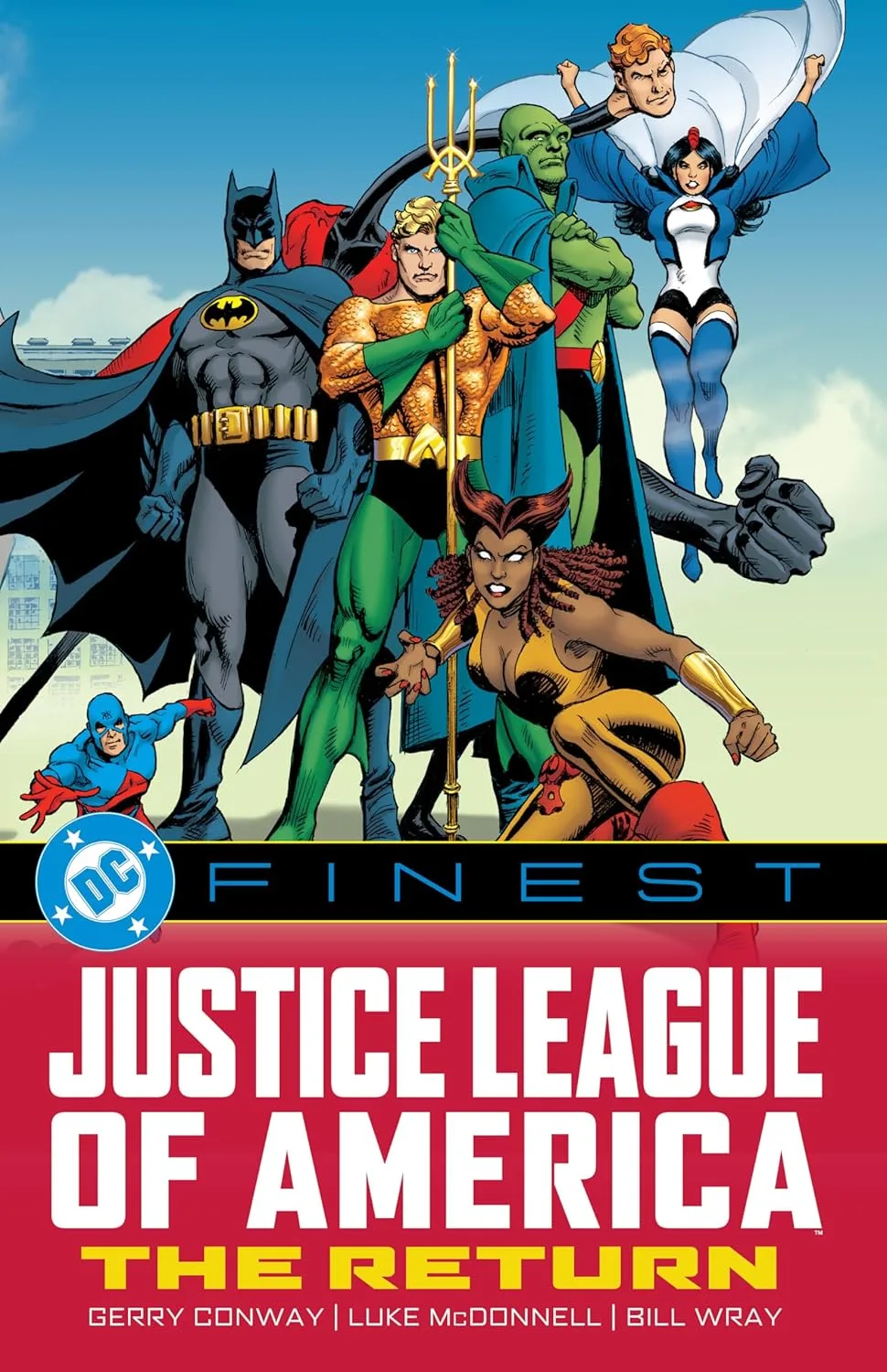 DC Finest - Justice League of America: The Return cover.