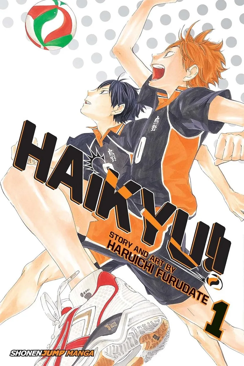 Haikyu!! Voume 1 cover by Haruichi Furudate.