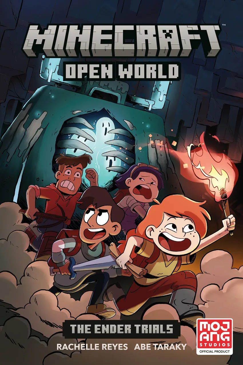 Minecraft: Open World - The Ender Trials cover by Rachelle Reyes.