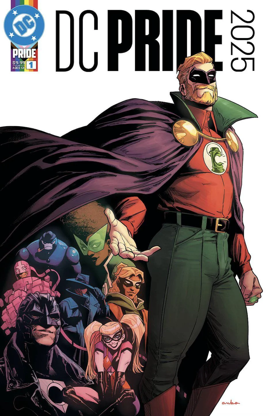 DC Pride 2025 cover by Kris Anka.