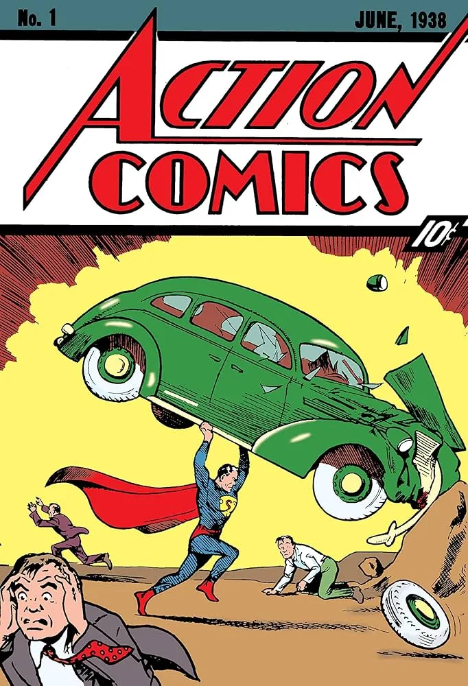 Action Comics #1 cover.