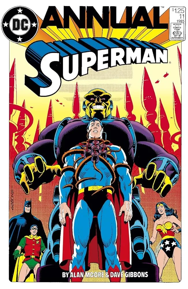 Superman Annual #11 cover by Brian Bolland.