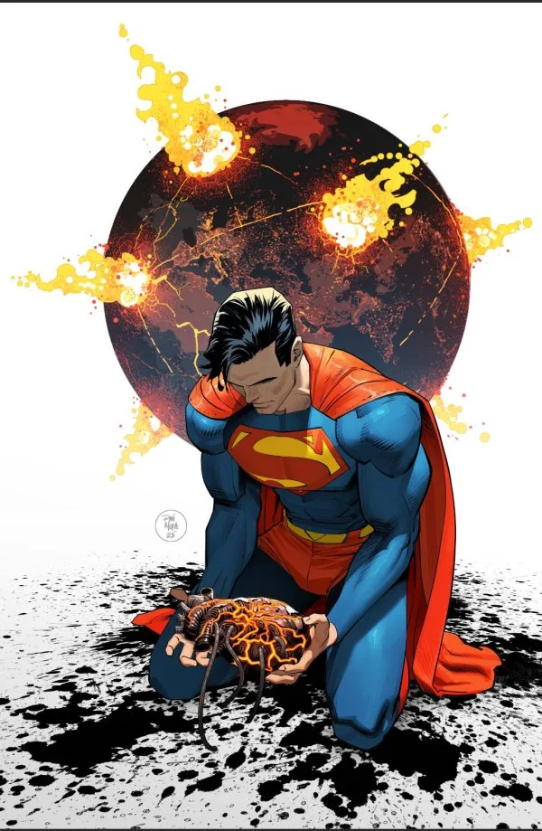 Superman (2023 series) #31 cover by Dan Mora.