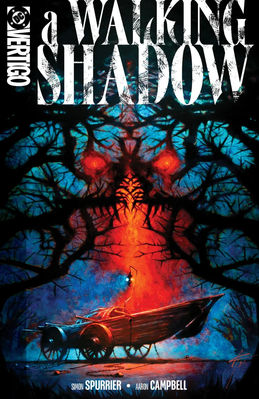 A Walking Shadow #1 cover by Aaron Campbell.