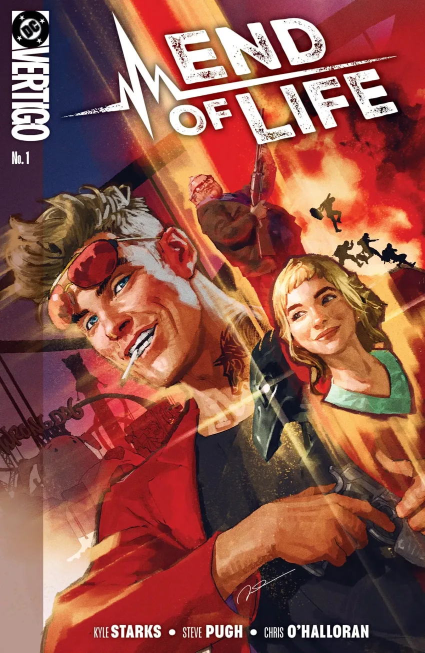 End of Life #1 cover by Steve Pugh.
