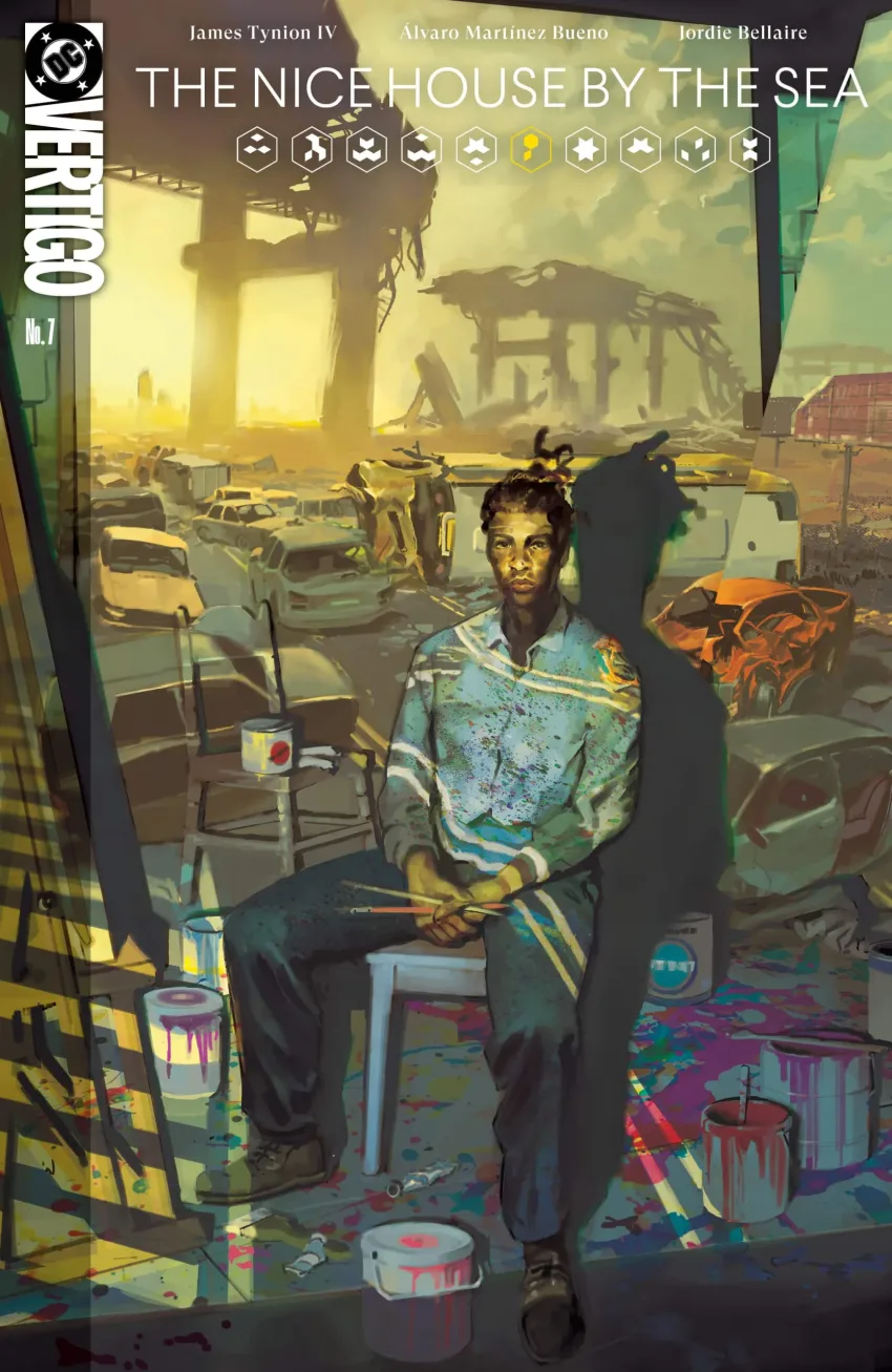 The Nice House by the Sea #7 cover by Álvaro Martínez Bueno.