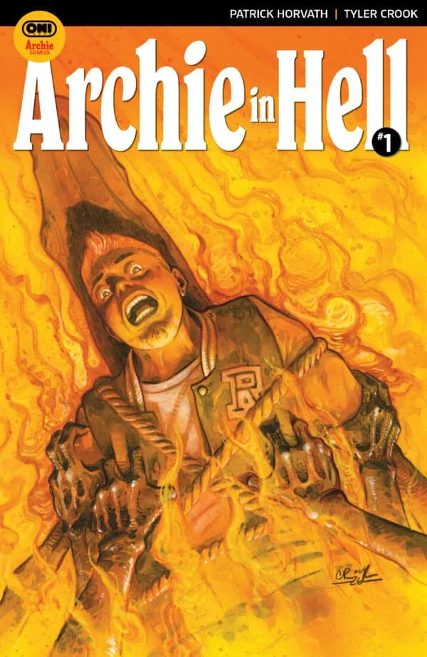 Archie in Hell #1 cover A by Tyler Crook.