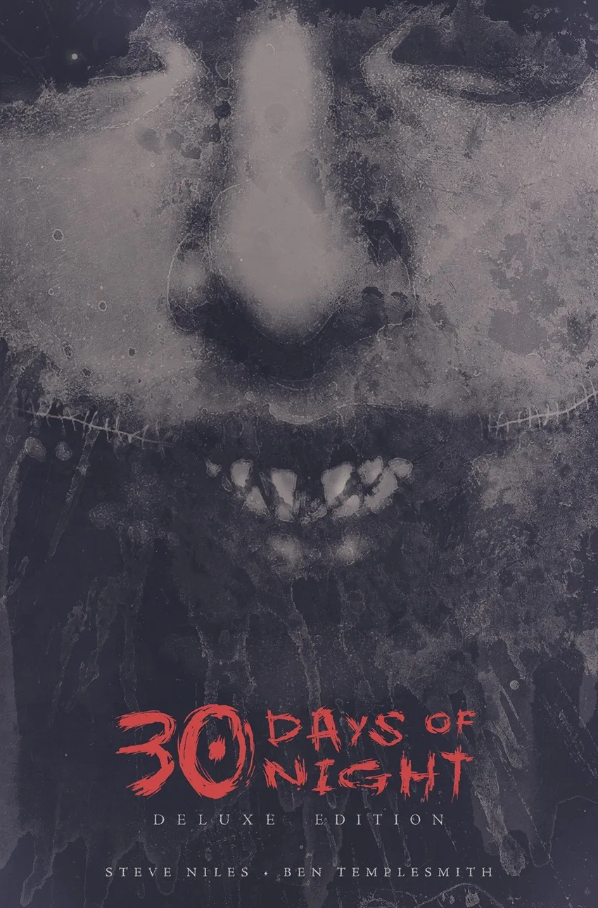 30 Days of Night Deluxe Book One cover by Ben Templesmith.