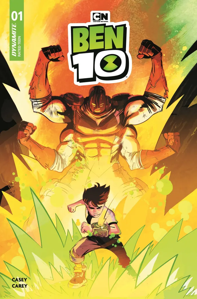 Ben 10 (2026 series) #1 cover by Sebastian Piriz.