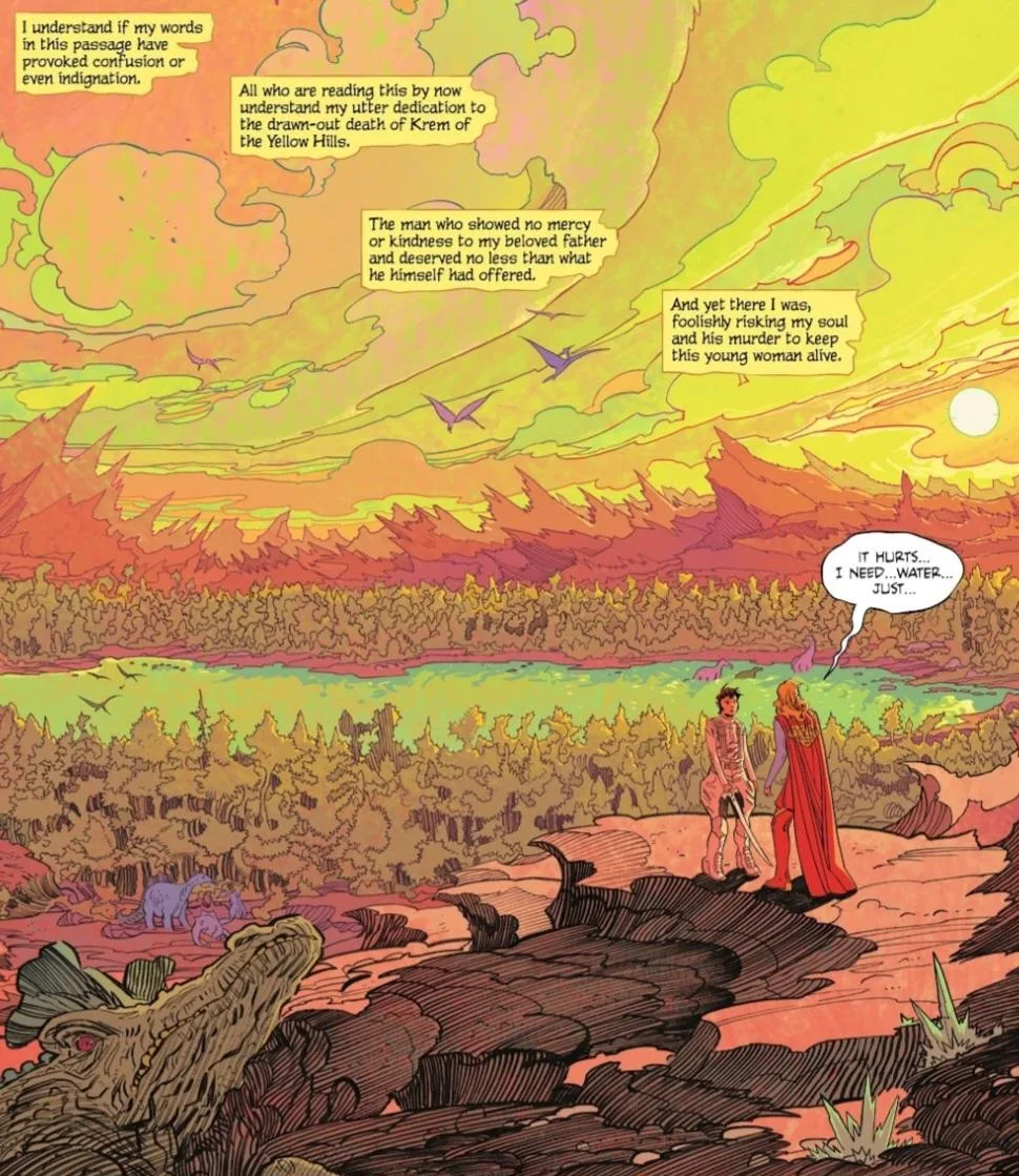  Woman Of Tomorrow art by Bilquis Evely and Matheus Lopes.