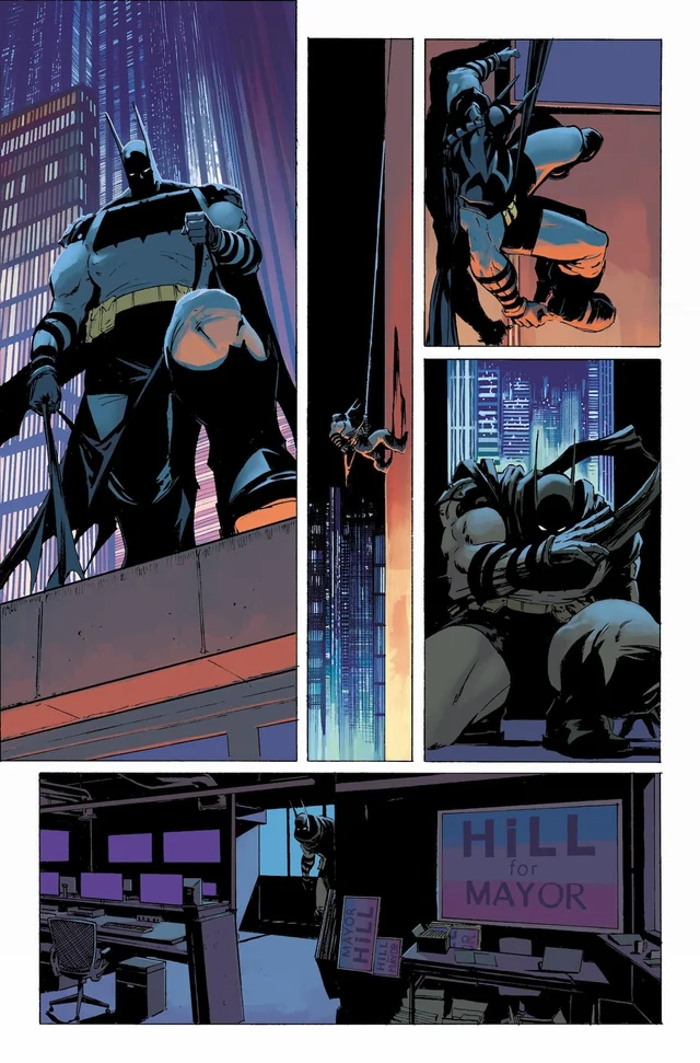 Absolute Batman #2 page by Nick Dragotta and Frank Martin.
