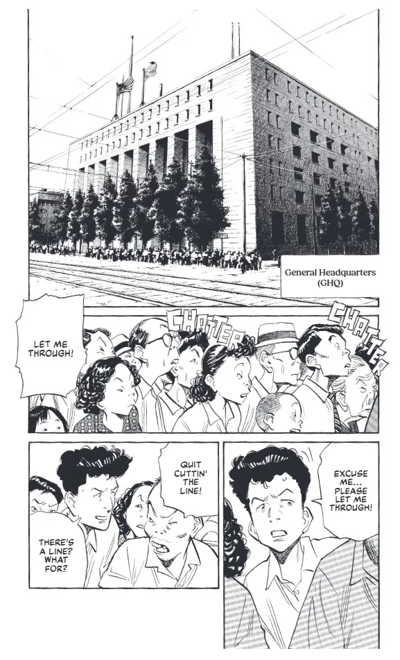 Billy Bat Volume 1 page by Naoki Urasawa.