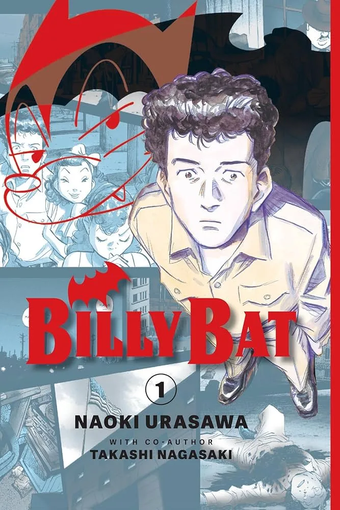Billy Bat Volume 1 cover by Naoki Urasawa.