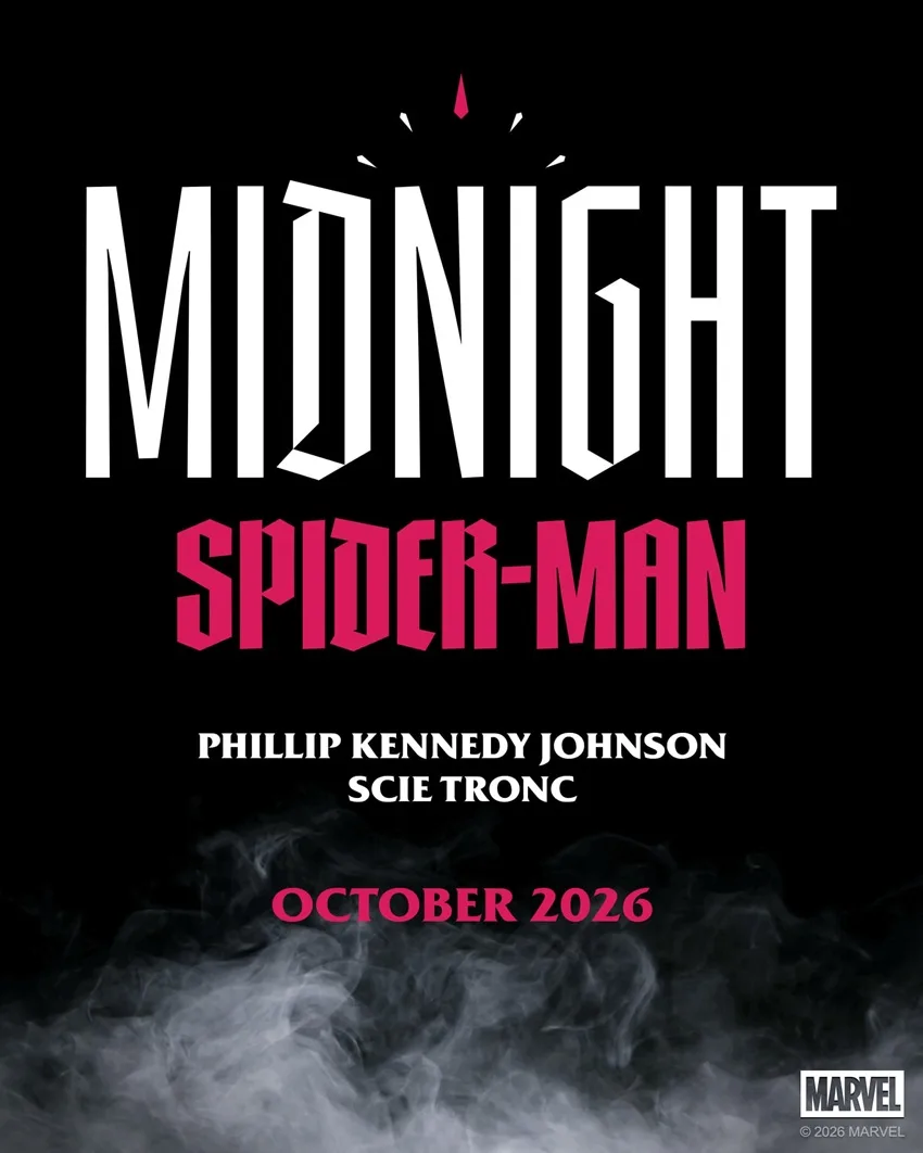 Midnight Spider-Man promo image.