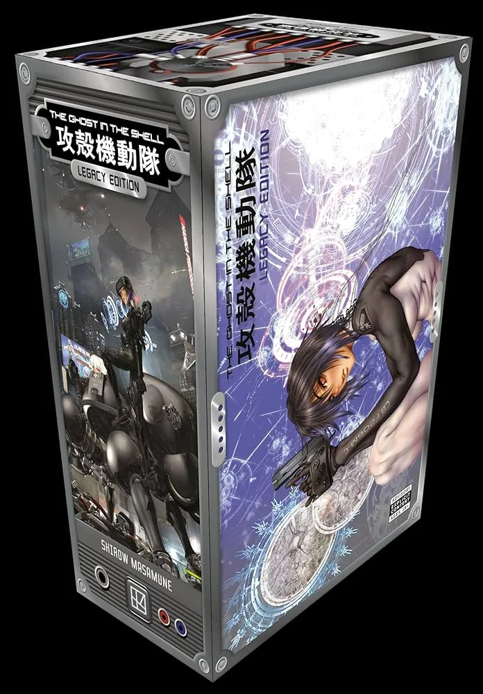 The Ghost in the Shell Legacy Edition Manga Box Set art by Masamune Shirow.