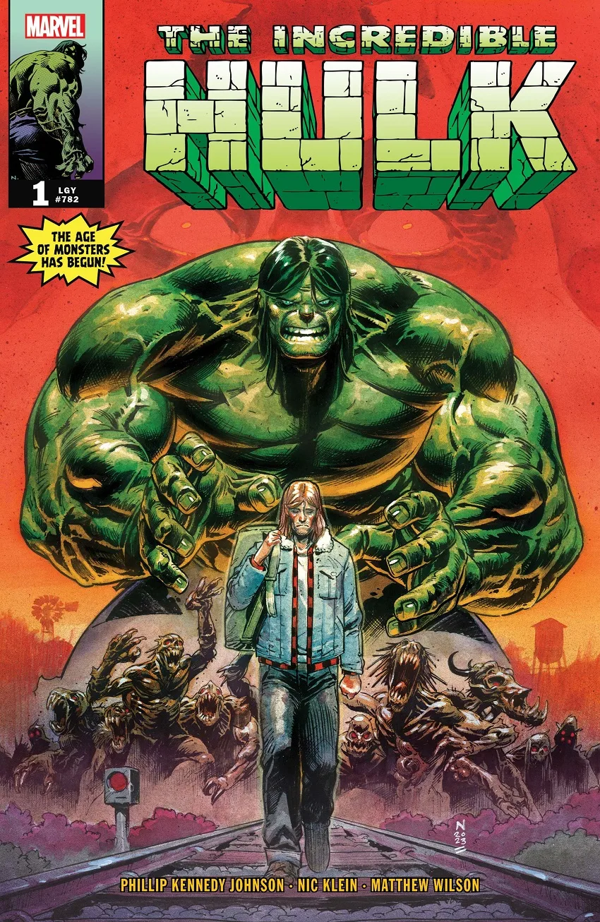 Incredible Hulk (2023 series) #1 cover by Nic Klein.